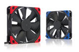 Noctua NF-F12 PWM chromax.black.swap Computerkabinet Ventilator 12 cm Sort