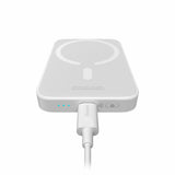 Baseus P10059002223-00 powerbank 6000 mAh Trådløs opladning Hvid