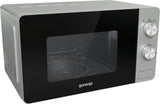 Gorenje MO17E1S mikrobølgeovn Sort, Rustfrit stål Solo mikroovn Over komfuret 17 L 700 W