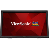 Viewsonic TD2423 computerskærm 59,9 cm (23.6") 1920 x 1080 pixel Fuld HD LED Berøringsskærm Multibruger Sort