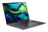 Acer Aspire 16 A16-71M-77HE Intel Core Ultra 7 155H Laptop 40,6 cm (16") WUXGA+ 16 GB LPDDR5x-SDRAM 512 GB SSD Wi-Fi 6 (802.11ax) Windows 11 Home Grå