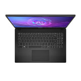 MSI Modern 15 H AI C2HMG-288FRNN Intel Core Ultra 5 225H Laptop 39,6 cm (15.6") Fuld HD 16 GB DDR5-SDRAM 512 GB SSD Wi-Fi 6E (802.11ax) Windows 11 Pro Sort AZERTY Fransk