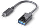 PureLink IS231 USB-kabel 0,1 m USB C USB A Sort
