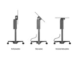 Multibrackets 7104 skærmbeslag til skiltning 2,18 m (86") Sort