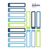 Avery RESM30G selvklæbende etiket Rektandel Permanent Flerfarvet 30 stk