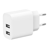 Gembird TA-UC-2A12-01 oplader til mobil enhed Smartphone, SmartWatch, Tablet Hvid Vekselstrøm Indendørs