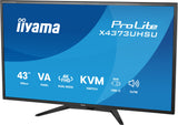iiyama ProLite X4373UHSU-B2 computerskærm 108 cm (42.5") 3840 x 2160 pixel 4K Ultra HD LED Sort