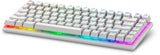 Alienware Pro Wireless Gaming Keyboard tastatur Spil USB + RF Wireless + Bluetooth Hvid