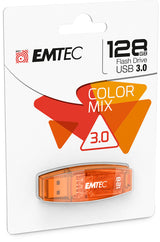 Emtec C410 USB-nøgle 128 GB USB Type-A 2.0 Orange