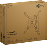 Goobay 71987 tv-beslag 109,2 cm (43") Sølv