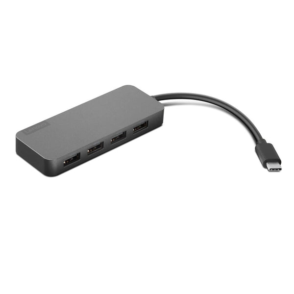 Lenovo 4X90X21427 interface hub USB 3.2 Gen 2 (3.1 Gen 2) Type-C 20000 Mbit/s Grå