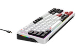 Havit KB902L tastatur Spil USB QWERTY Sort, Rød, Hvid