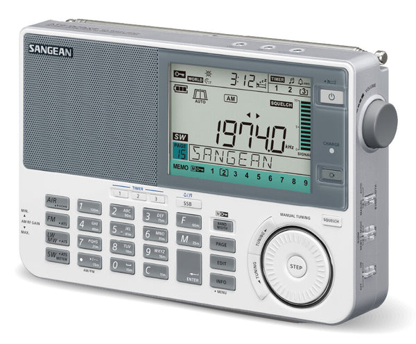 Sangean ATS-909X2 Bærbar Digital Hvid