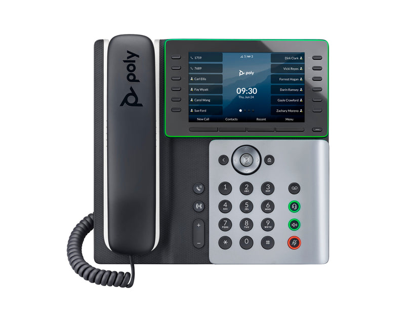 HP Poly Edge E550 IP-telefon og PoE-aktiveret
