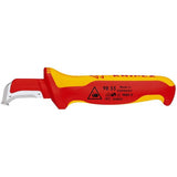 Knipex 98 55 SB hobbykniv Rød, Gul Fast klingekniv