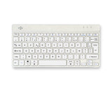 R-Go Tools Ergonomisch toetsenbord R-Go Compact Break, compact toetsenbord met pauzesoftware, AZERTY (FR), Bluetooth, wit