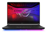 ASUS ROG Strix SCAR 16 G635LX-RW018W Intel Core Ultra 9 275HX Laptop 40,6 cm (16") WQXGA 32 GB DDR5-SDRAM 1 TB SSD NVIDIA GeForce RTX 5090 Wi-Fi 7 (802.11be) Windows 11 Home Tysk Sort