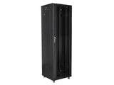 Lanberg FF01-6642-12B stativ 42U Fritstående reol Sort