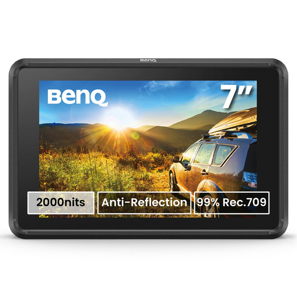 BenQ PVS7 17,8 cm (7") Sort 1920 x 1200 pixel LED-baggrundsbelysning