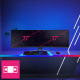 MSI MPG 491CQPDE QD-OLED computerskærm 124,5 cm (49") 5120 x 1440 pixel Dual QHD Sort