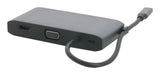 Mobilis 020027 dockingstation Ledningsført USB 3.2 Gen 1 (3.1 Gen 1) Type-C Grå