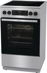 Gorenje GECS5C70XA komfur og ovn Fritstående komfur Elektrisk Keramisk Rustfrit stål