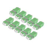 StarTech.com DUPLEXLCAPCNOF fiber adapter LC/APC 10 stk Grøn