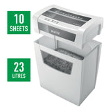 Leitz IQ Home Office makulator sikkerhed P4