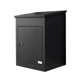 Extralink LOCKSTAR PACZKOMAT SKRZYNKA NA PACZKI 44X34X55CM STALOWA SKRZYNIA postkasse Sort Pakke med faldkasse Metal