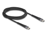 DeLOCK 81125 USB-kabel USB 2.0 2 m USB C 0,48 Gbit/sek. 60 W Sort