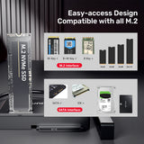 UNITEK S1232A01-EU drevkabinet SSD kabinet Sort M.2/2.5"/3.5"
