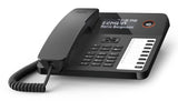 Gigaset DESK 600 Analog telefon Nummervisning Sort