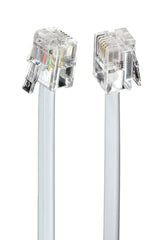 Gembird TC6P4C-3M telefonkabel Hvid
