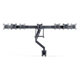 StarTech.com 3M1A3SG-MONITOR-ARM skærmbeslag og -stativer 68,6 cm (27") Skrivebord Sort, Sølv