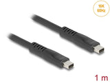 DeLOCK 81176 DisplayPort kabel 1 m Mini DisplayPort Sort