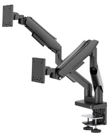 LC-Power LC-EQ-A34B-D skærmbeslag og -stativer 86,4 cm (34") Skrivebord Sort