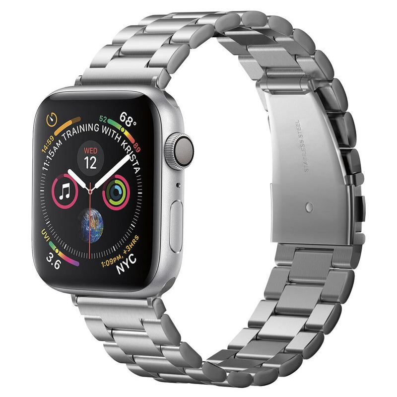 Spigen Modern Fit Band Sølv Rustfrit stål