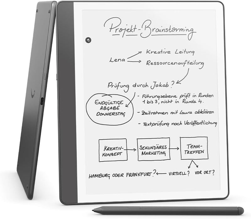 Amazon Kindle Scribe e-bog-læser Berøringsskærm 16 GB Wi-Fi Anthracit