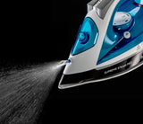 Russell Hobbs Supreme Steam Pro 2600 W 0,31 L Keramisk strygesål Blå, Hvid