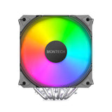 Montech NX600 ARGB Processor Luftkøler 12 cm Sort 1 stk