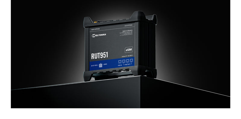 Teltonika RUT951 PoE+ Cellulær netværksrouter