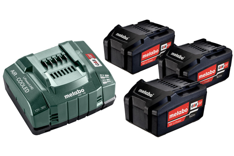Metabo 685048000 ledningsfrit batteri / ledningsfri oplader Batteri- og opladersæt