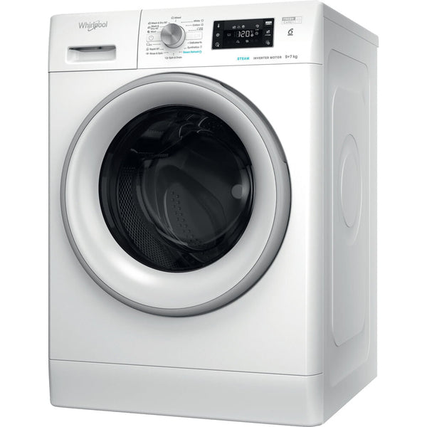 Whirlpool FFWDB 976258 SV EE vaskemaskine - tørretumbler Fritstående Front-læsning Hvid