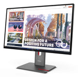 Lenovo ThinkVision P27QD-40 computerskærm 68,6 cm (27") 2560 x 1440 pixel Quad HD LED Sort