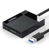Ugreen 30333 kortlæser USB Sort