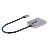StarTech.com MST14CD122DP USB grafisk adapter 4096 x 2160 pixel Grå