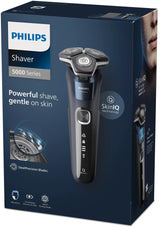Philips SHAVER Series 5000 S5885/10 barbermaskine til ham Rotations shaver Trimmer Sort, Blå