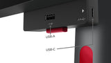 Lenovo ThinkVision P49w-30 computerskærm 124,5 cm (49") 5120 x 1440 pixel Dual WQHD LED Sort
