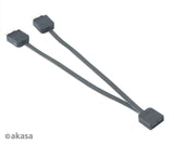 Akasa AK-CBLD08-12BK signalkabel 0,12 m Sort