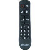 Schwaiger UFB1100 533 fjernbetjening IR trådløs DVD/Blu-ray, TV, TV tuner, TV set-top-boks Tryk på knapper